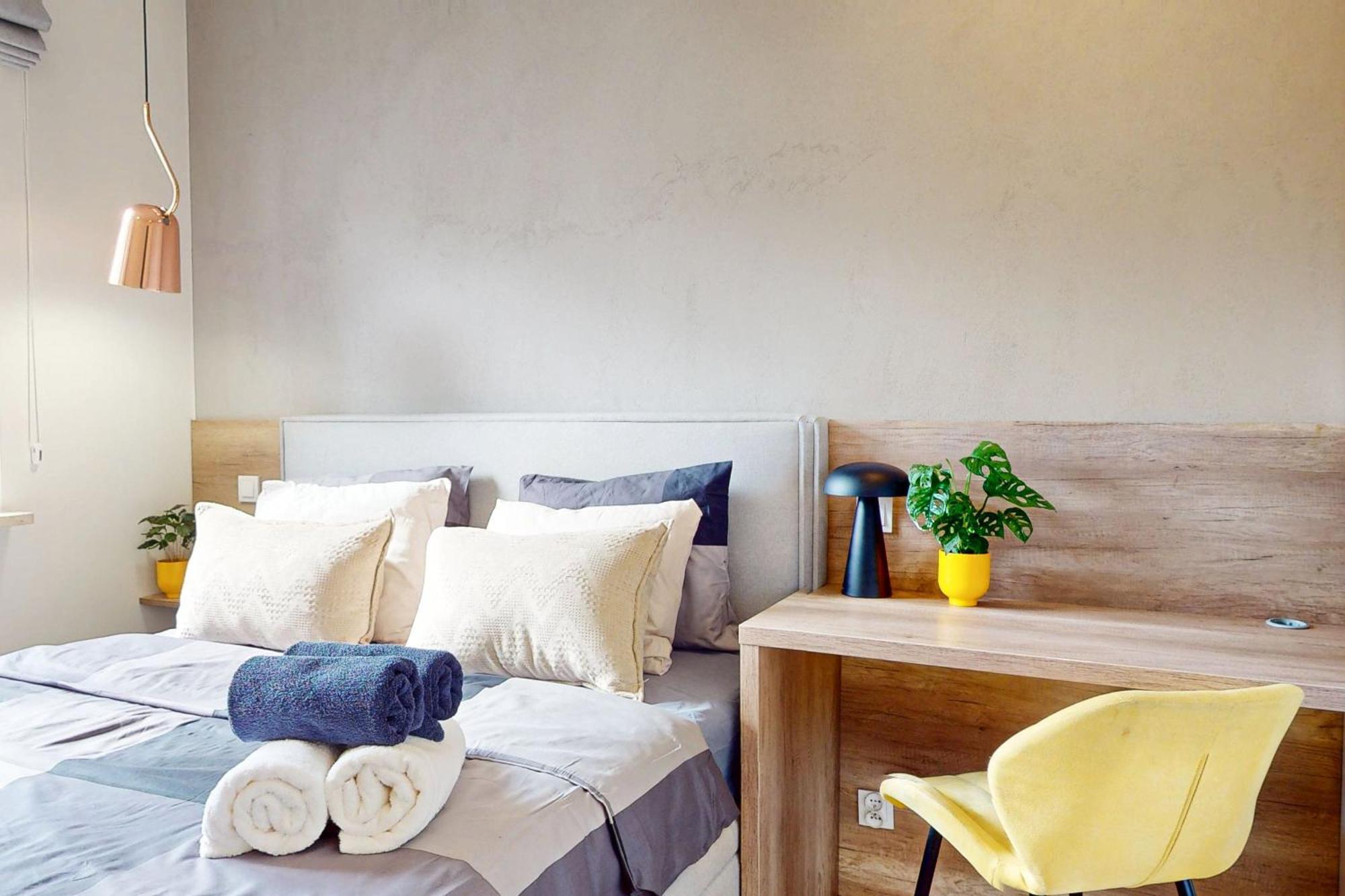 Apartament Green Z Garazem Podziemnym Varşova Dış mekan fotoğraf
